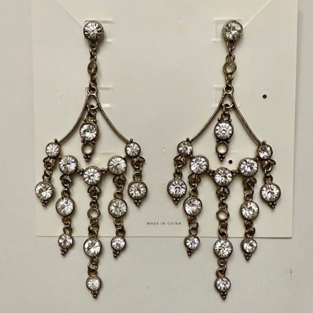 VINTAGE Chandelier-style Drop Earrings